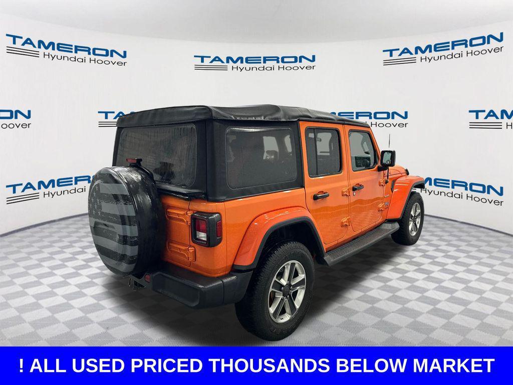 used 2018 Jeep Wrangler Unlimited car, priced at $19,521