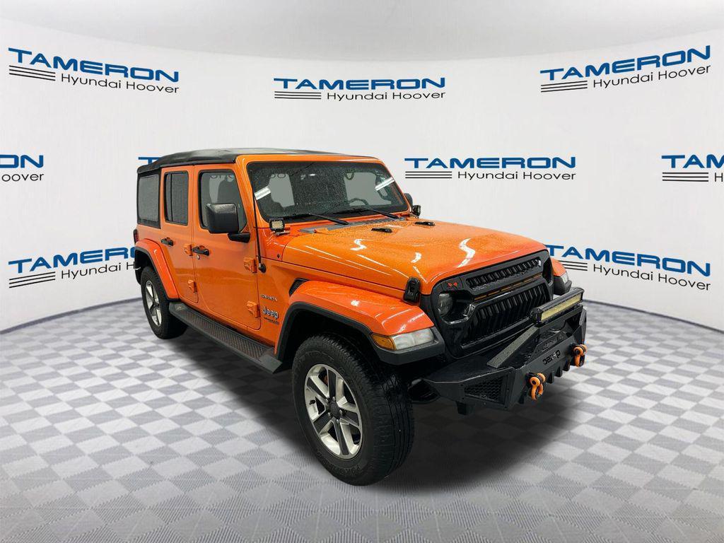 used 2018 Jeep Wrangler Unlimited car, priced at $20,970