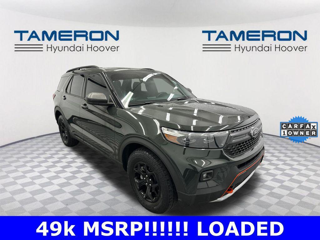 used 2022 Ford Explorer car, priced at $26,563