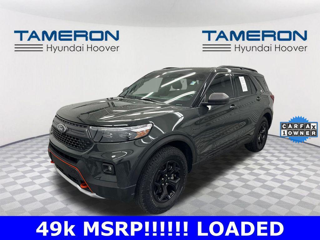 used 2022 Ford Explorer car, priced at $26,563
