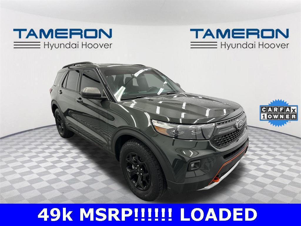 used 2022 Ford Explorer car, priced at $27,057
