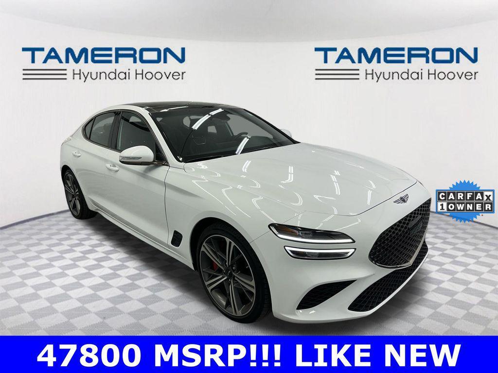 used 2025 Genesis G70 car, priced at $33,907