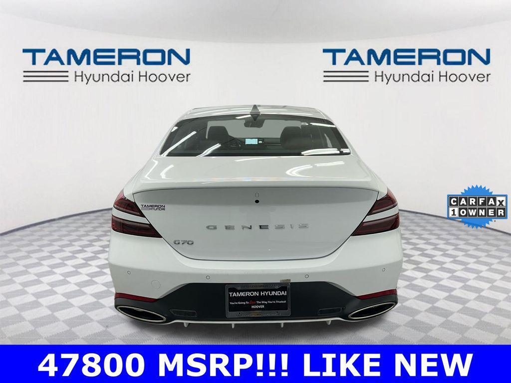 used 2025 Genesis G70 car, priced at $33,907