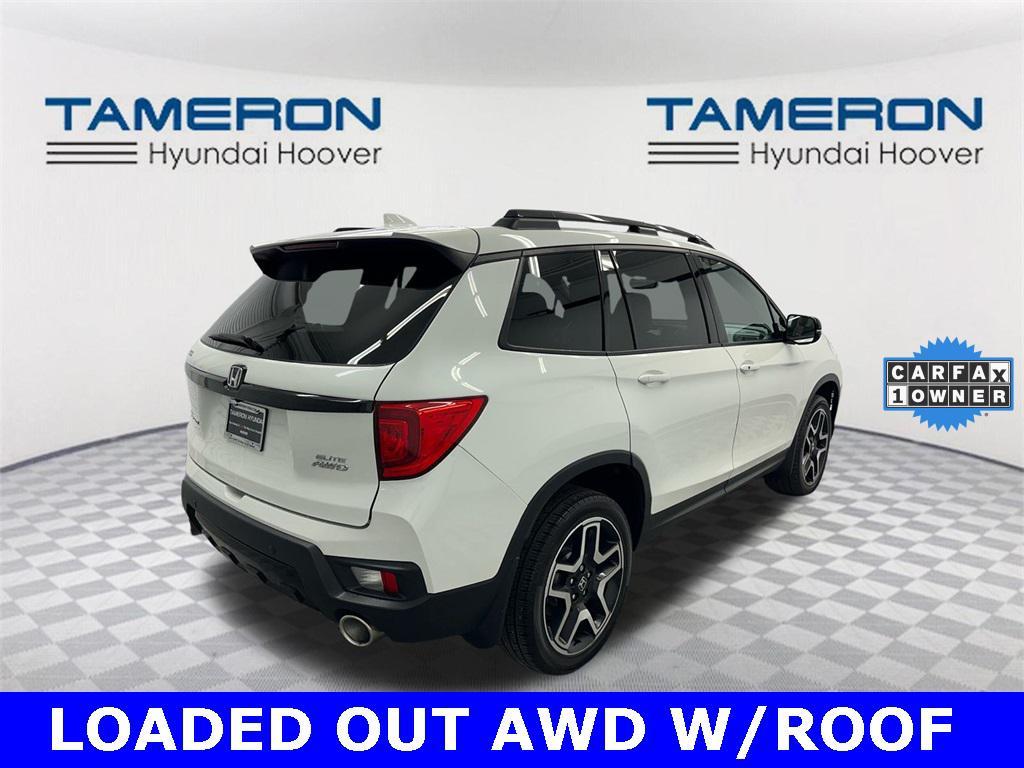 used 2022 Honda Passport car, priced at $27,928