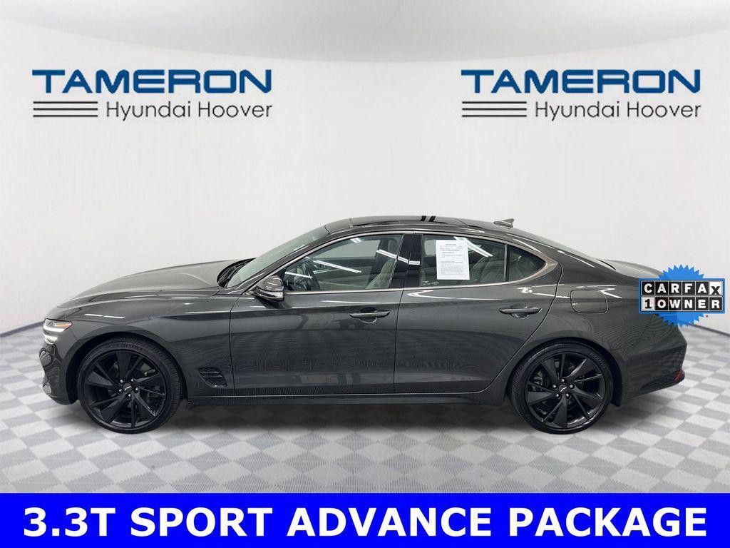 used 2023 Genesis G70 car, priced at $31,818