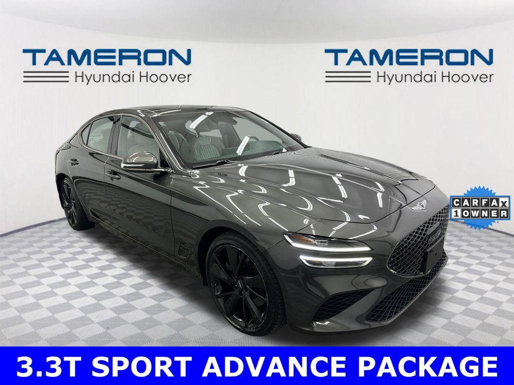 used 2023 Genesis G70 car, priced at $31,818