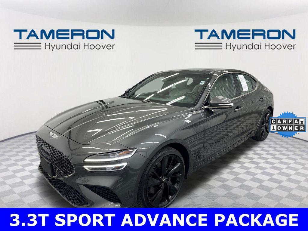 used 2023 Genesis G70 car, priced at $31,818