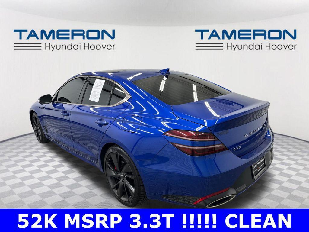 used 2022 Genesis G70 car, priced at $29,710