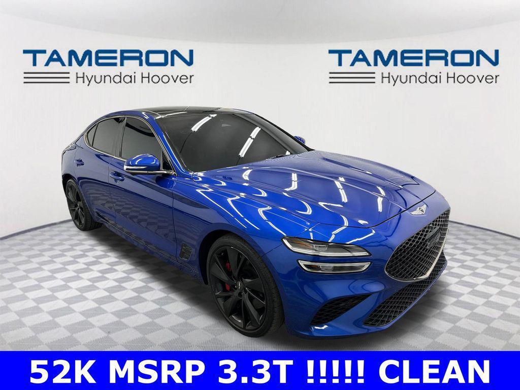 used 2022 Genesis G70 car, priced at $29,710