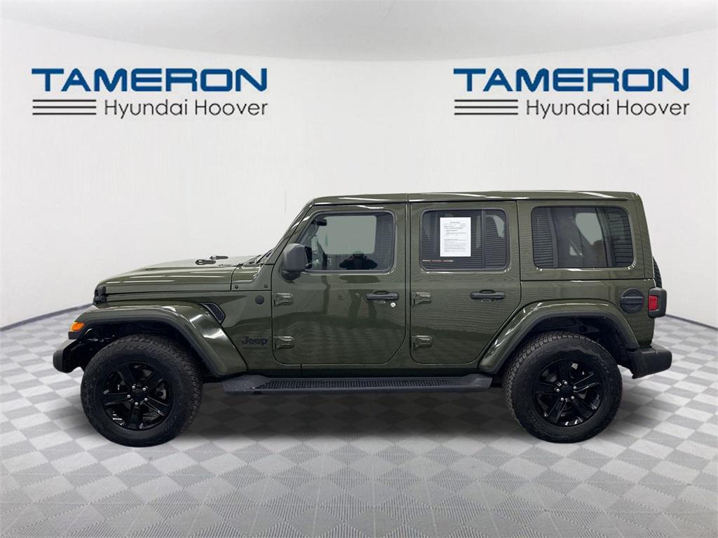 used 2022 Jeep Wrangler Unlimited car, priced at $34,997
