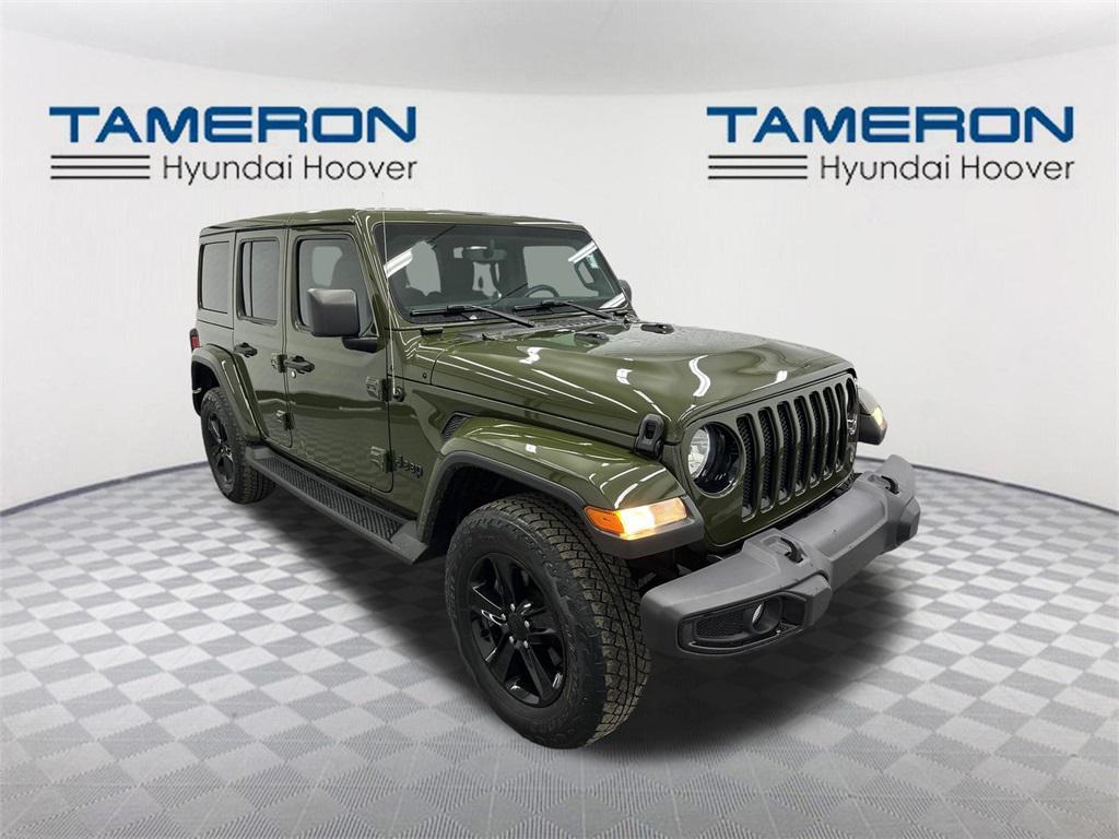 used 2022 Jeep Wrangler Unlimited car, priced at $34,997