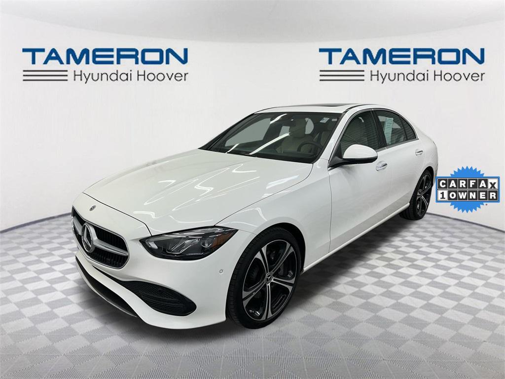 used 2024 Mercedes-Benz C-Class car, priced at $34,573