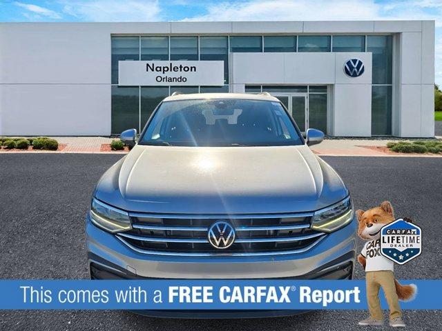 used 2022 Volkswagen Tiguan car, priced at $17,500