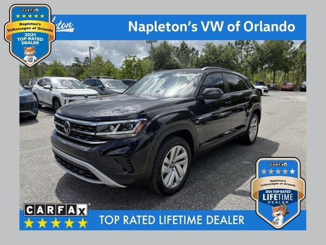 used 2022 Volkswagen Atlas Cross Sport car, priced at $19,997