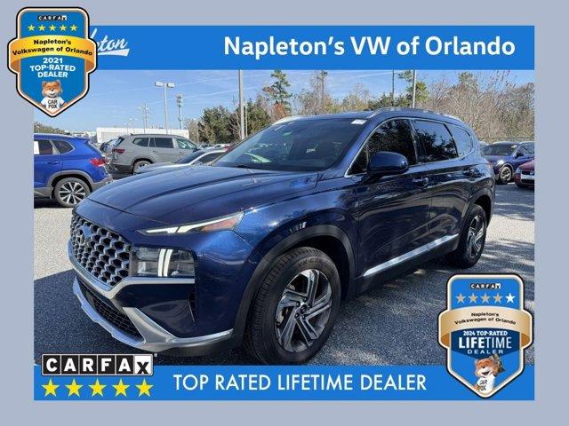 used 2021 Hyundai Santa Fe car, priced at $14,834