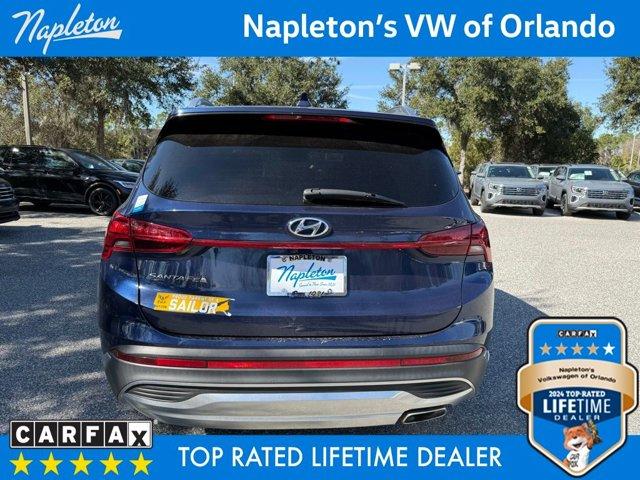 used 2021 Hyundai Santa Fe car, priced at $14,834