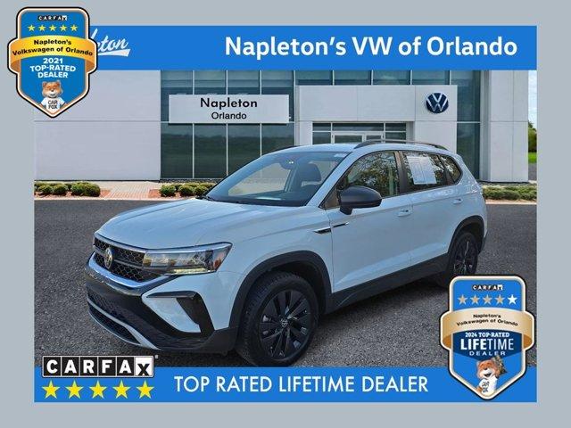used 2024 Volkswagen Taos car, priced at $15,134