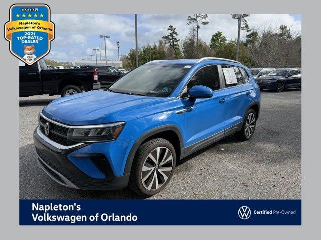 used 2022 Volkswagen Taos car, priced at $14,648