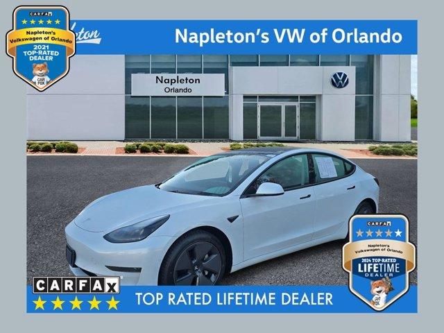 used 2021 Tesla Model 3 car, priced at $20,408