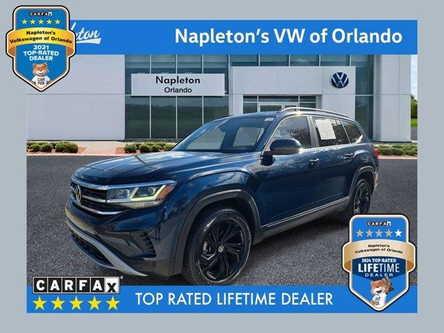 used 2022 Volkswagen Atlas car, priced at $19,978