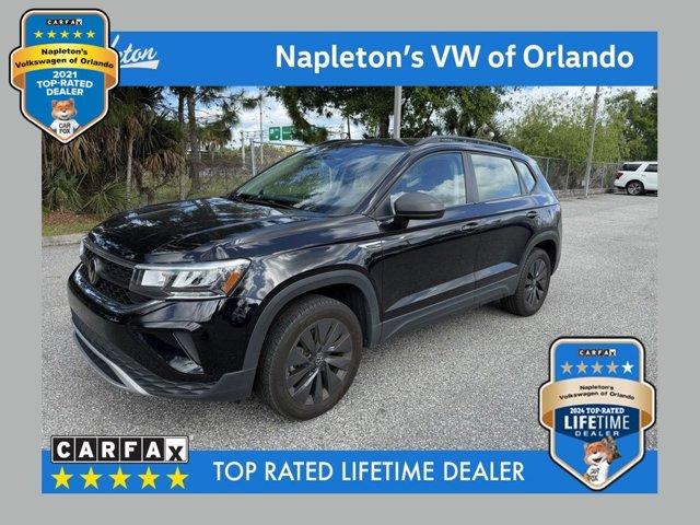 used 2024 Volkswagen Taos car, priced at $16,994