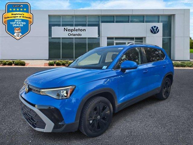 new 2025 Volkswagen Taos car, priced at $25,999
