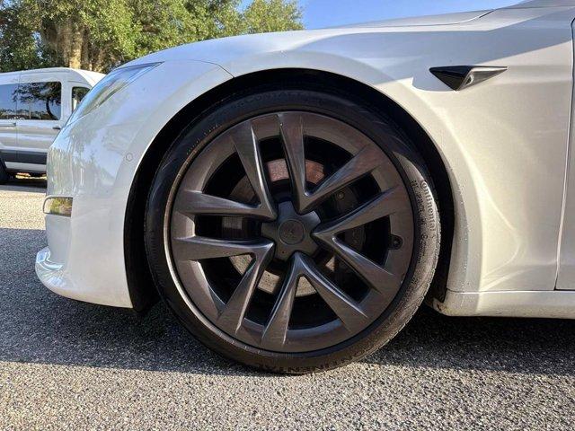 used 2021 Tesla Model S car, priced at $56,876