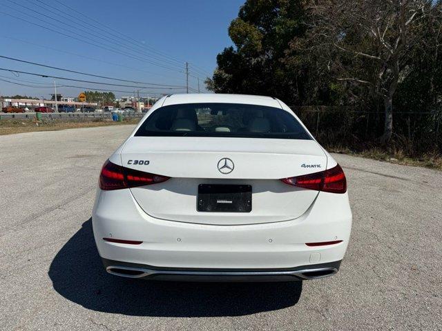 used 2025 Mercedes-Benz C-Class car, priced at $40,400