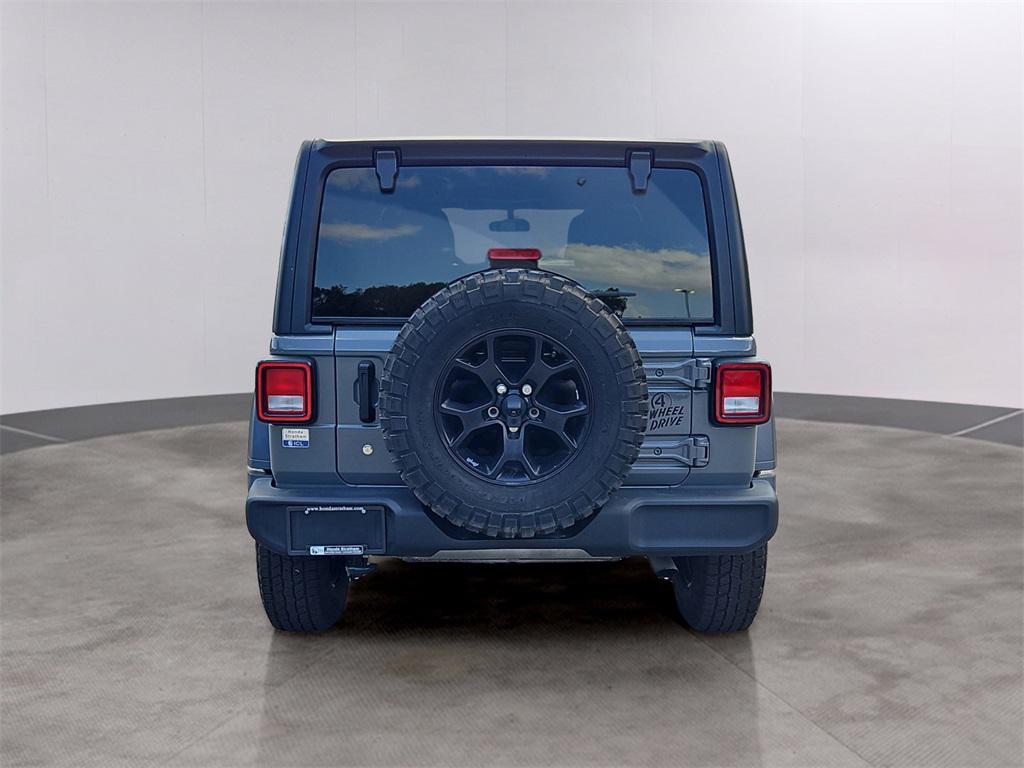 used 2022 Jeep Wrangler Unlimited car, priced at $26,998