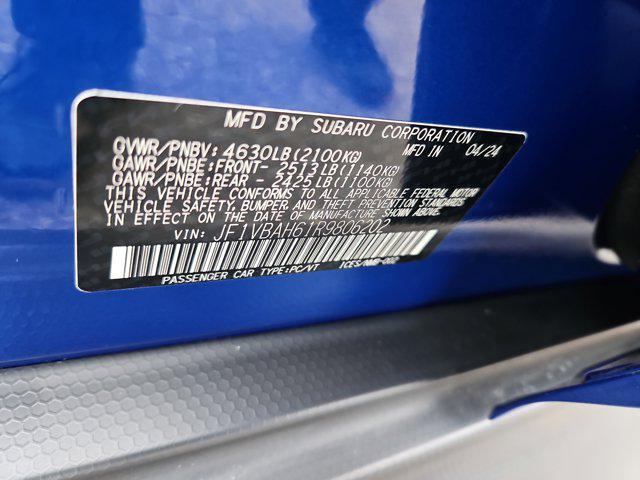 used 2024 Subaru WRX car, priced at $29,498
