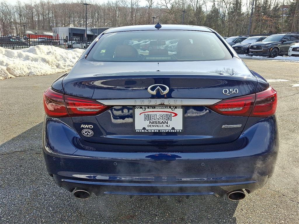 used 2021 INFINITI Q50 car, priced at $26,495