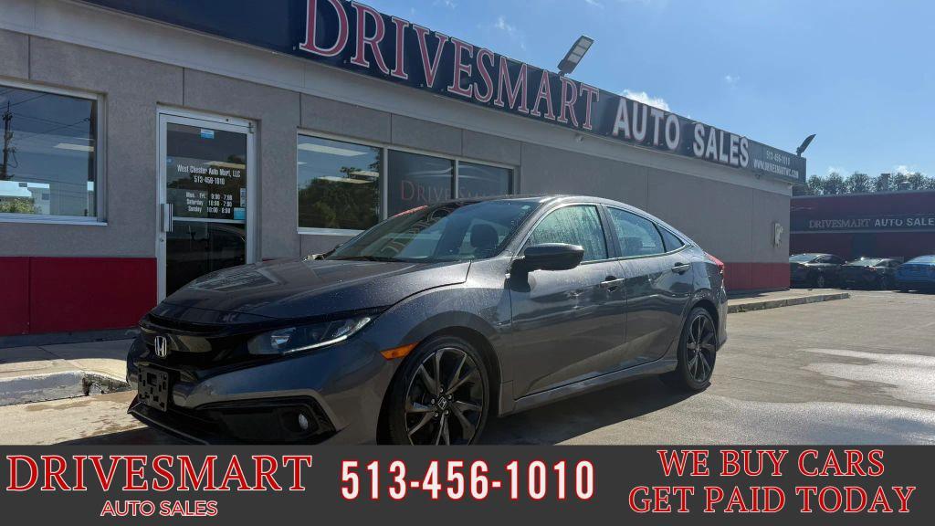 used 2019 Honda Civic car, priced at $18,655