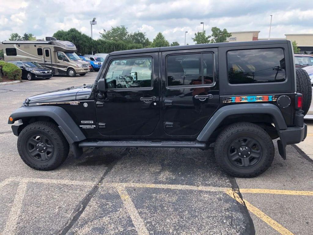 used 2015 Jeep Wrangler Unlimited car, priced at $16,999