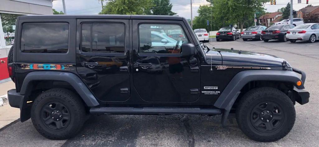 used 2015 Jeep Wrangler Unlimited car, priced at $16,999