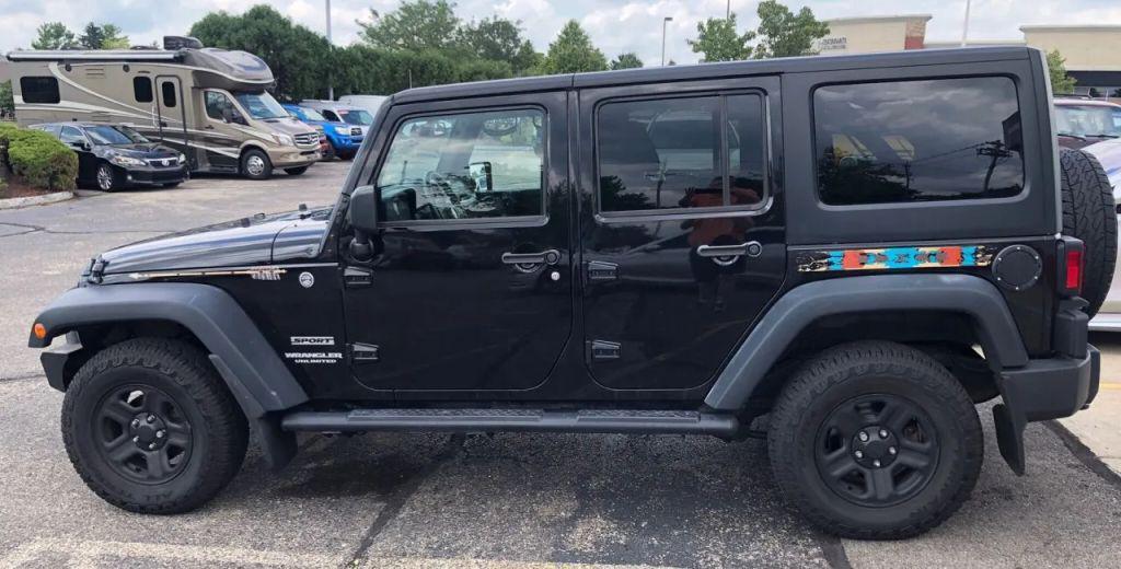 used 2015 Jeep Wrangler Unlimited car, priced at $16,999