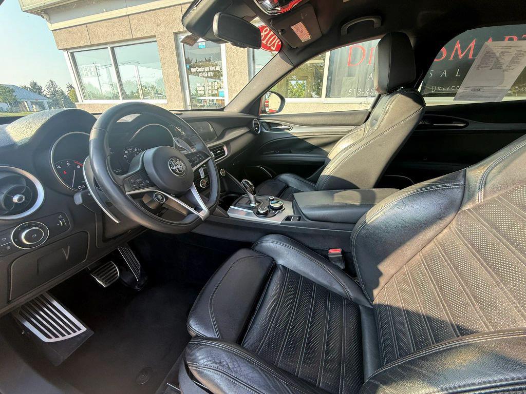 used 2018 Alfa Romeo Stelvio car, priced at $14,399