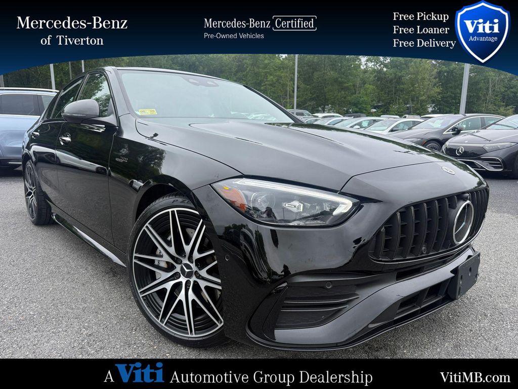used 2023 Mercedes-Benz AMG C 43 car, priced at $53,408