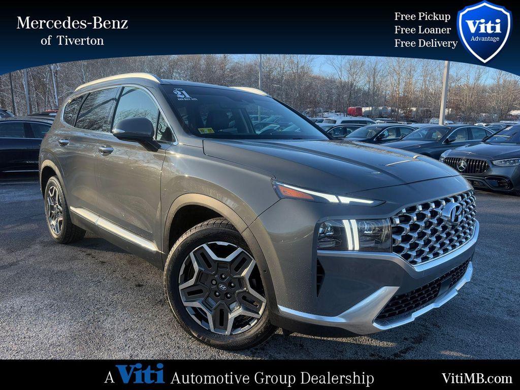 used 2021 Hyundai Santa Fe car, priced at $24,988