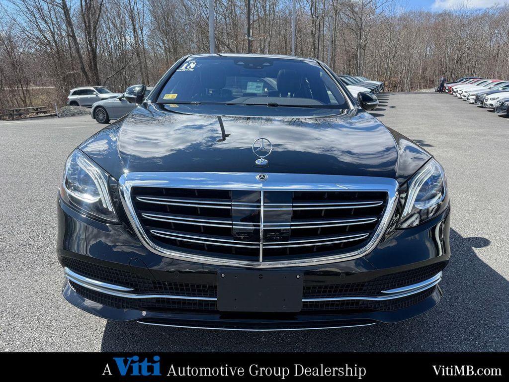 used 2018 Mercedes-Benz S-Class car, priced at $44,988