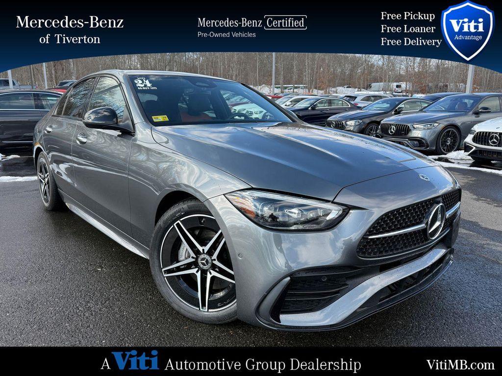 used 2024 Mercedes-Benz C-Class car, priced at $43,988