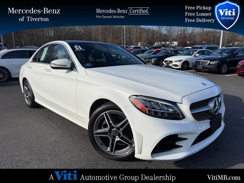 used 2021 Mercedes-Benz C-Class car, priced at $29,988