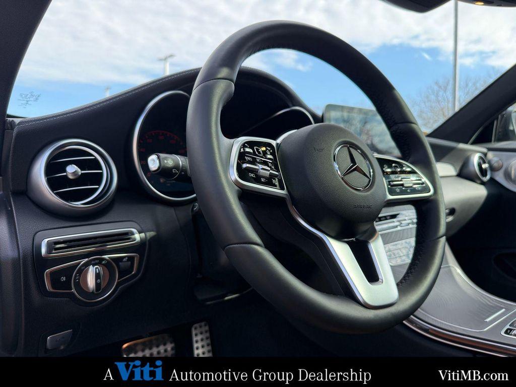 used 2023 Mercedes-Benz C-Class car, priced at $39,874