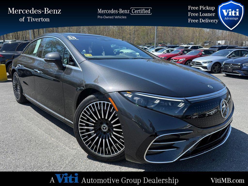 used 2023 Mercedes-Benz EQS 580 car, priced at $62,988