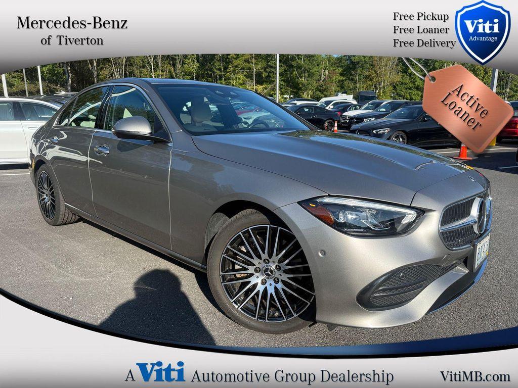 used 2024 Mercedes-Benz C-Class car, priced at $38,988