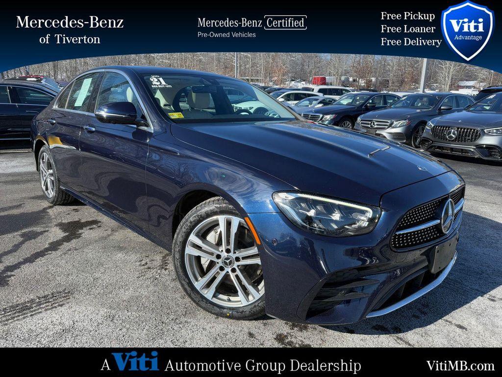 used 2021 Mercedes-Benz E-Class car, priced at $29,988