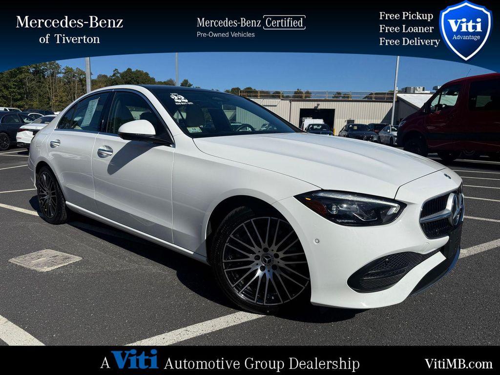used 2022 Mercedes-Benz C-Class car, priced at $29,959