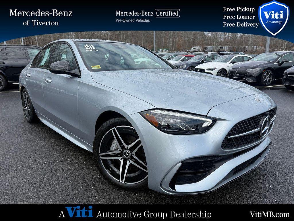 used 2023 Mercedes-Benz C-Class car, priced at $38,988
