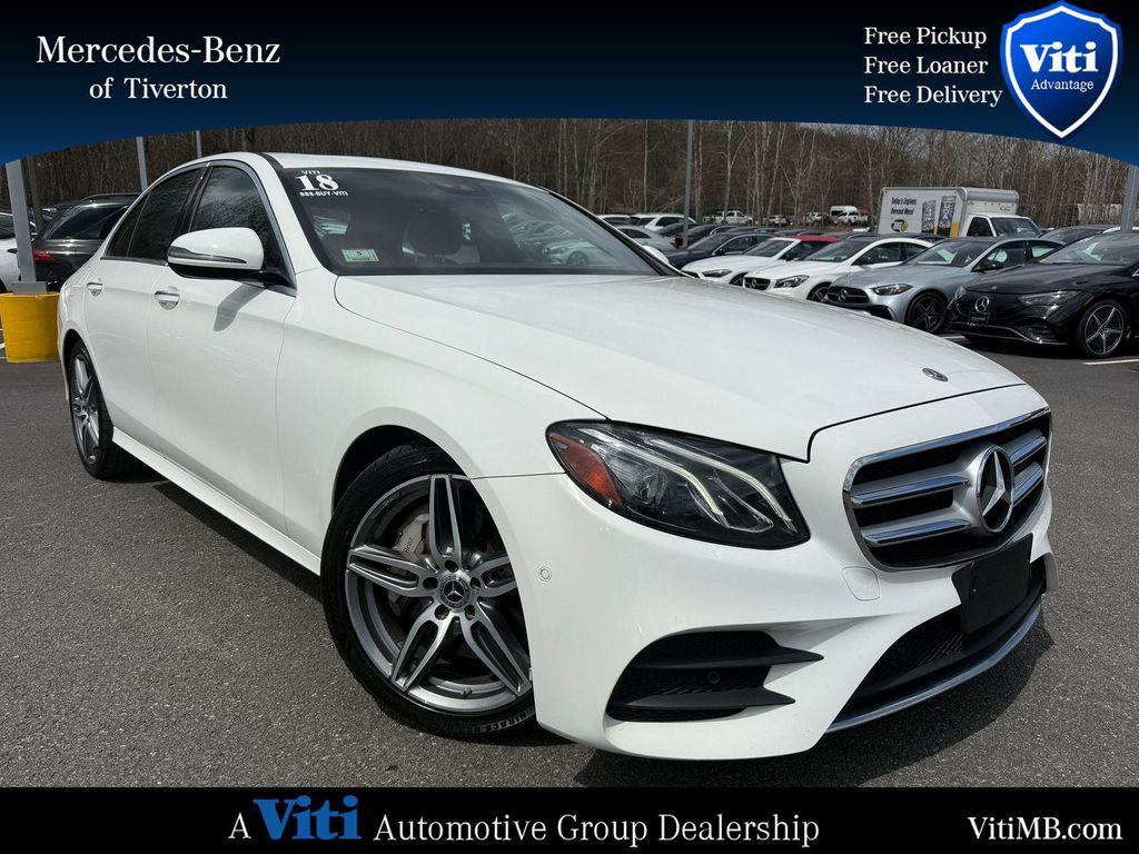 used 2018 Mercedes-Benz E-Class car, priced at $18,988