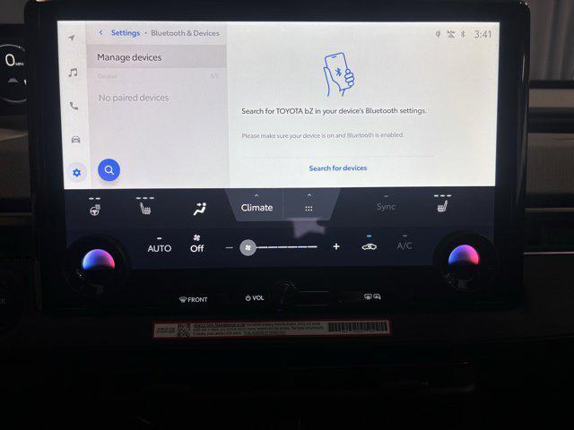 new 2026 Toyota bZ car, priced at $41,023
