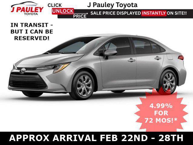 new 2026 Toyota Corolla car, priced at $24,753